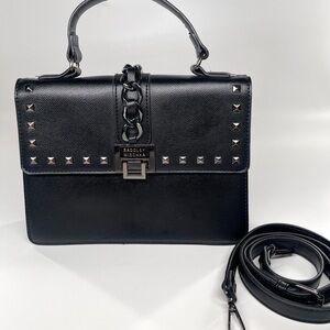Badgley Mischka Black Bag Tote Crossbody Handbag